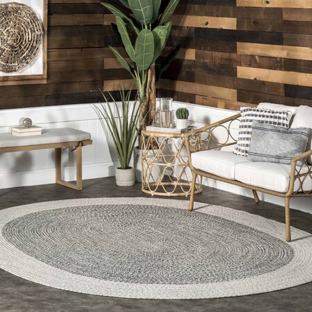 Nuloom Indoor/Outdoor Braided Oralia Area Rug 7ft 6in x 9ft 6in HJFV06A-O76096
